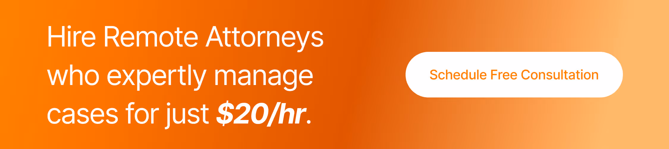 attorneys to handle case management remotely for law firms banner graphics