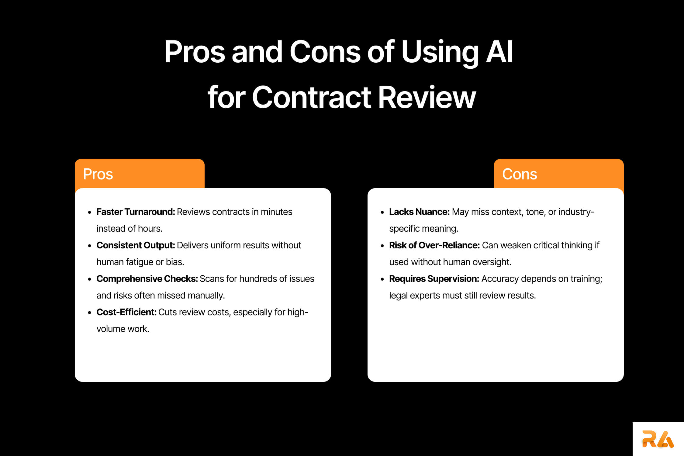 benefits and challenges of using ai in contract review process