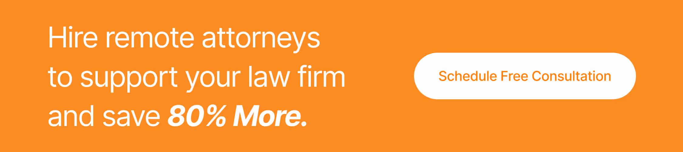 banner showing advantage if law firms and lawyers hire per diem attorneys from remote attorneys.