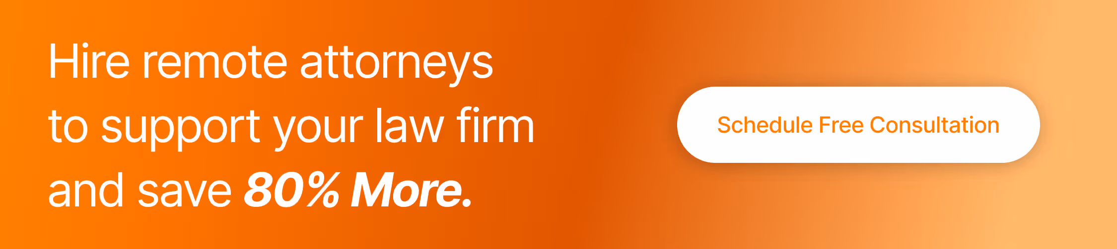 hire attorney assistant banner from remote attorneys