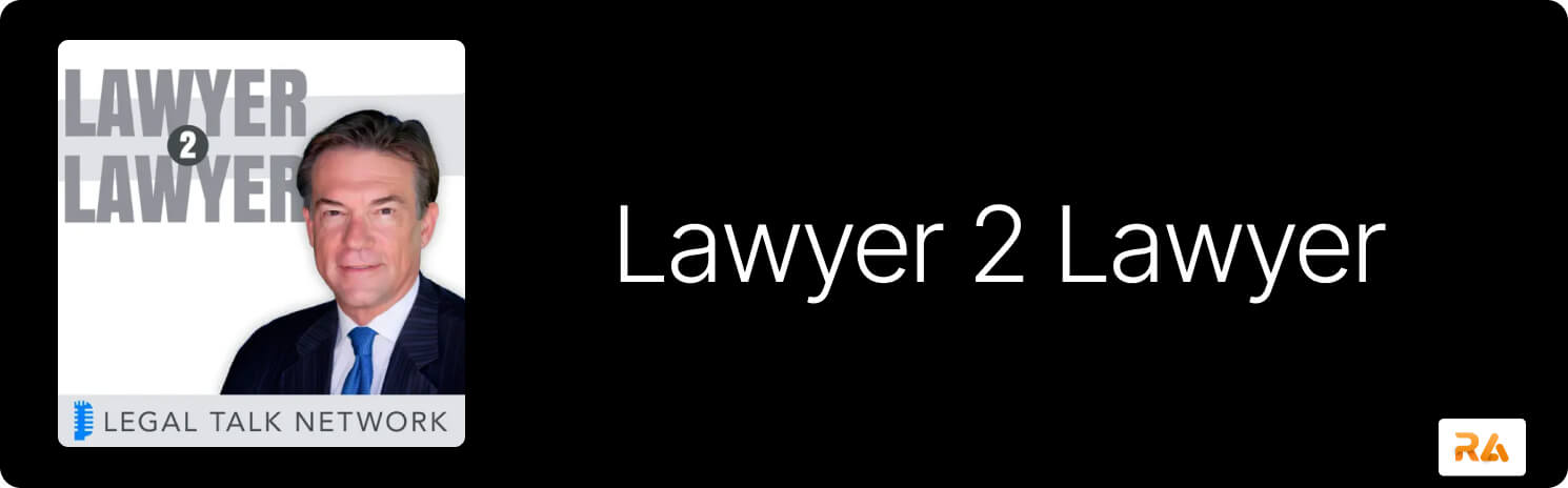 Lawyer 2 Lawyer Podcast Logo & Brand