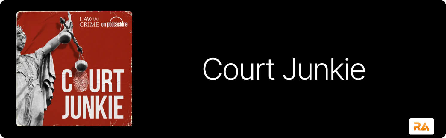 Court Junkie Podcast Logo & Brand