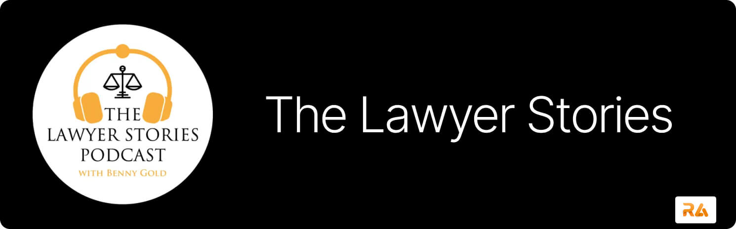 The Lawyer Storries Podcast Logo & Brand