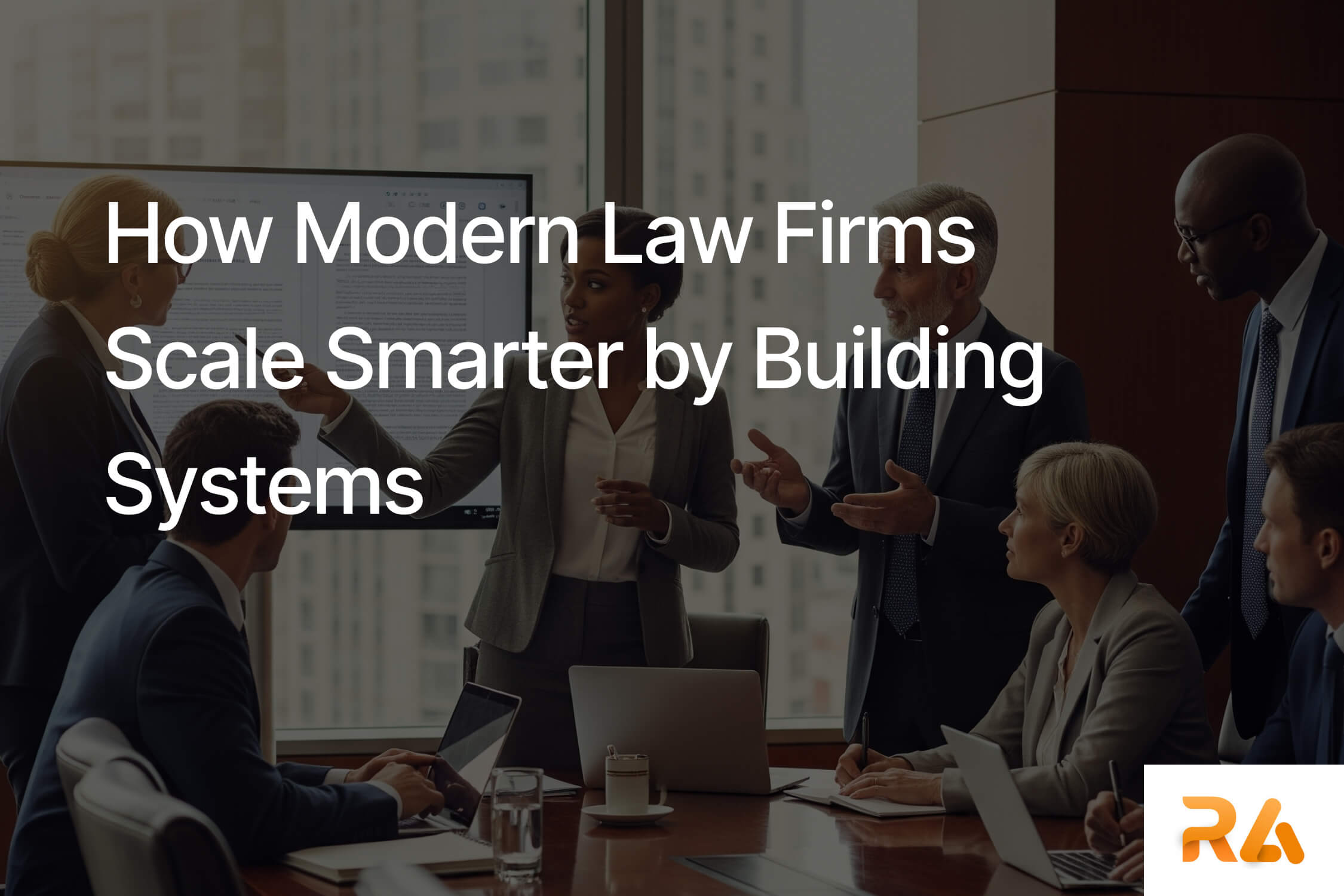 How Modern Law Firms Scale Smarter by Building Systems