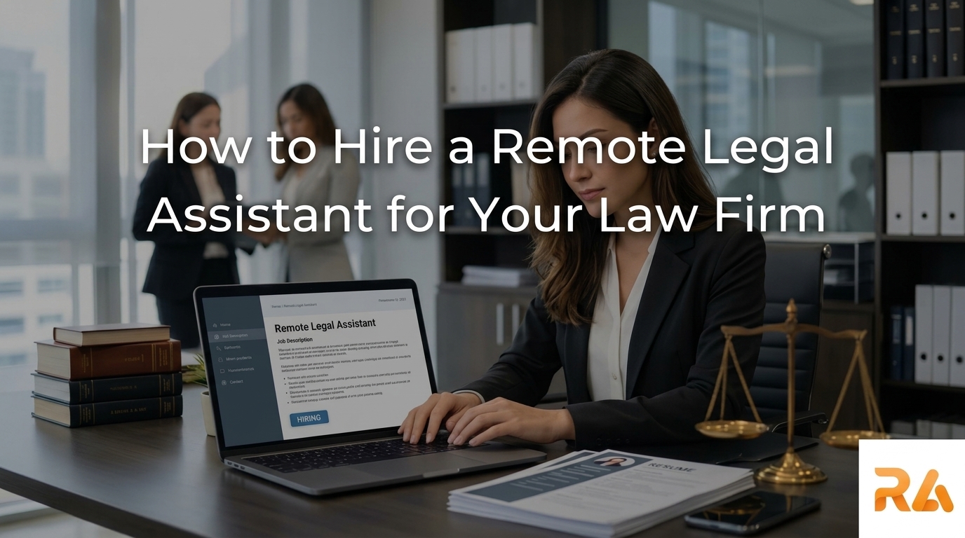 How to Hire a Remote Legal Assistant for Your Law Firm