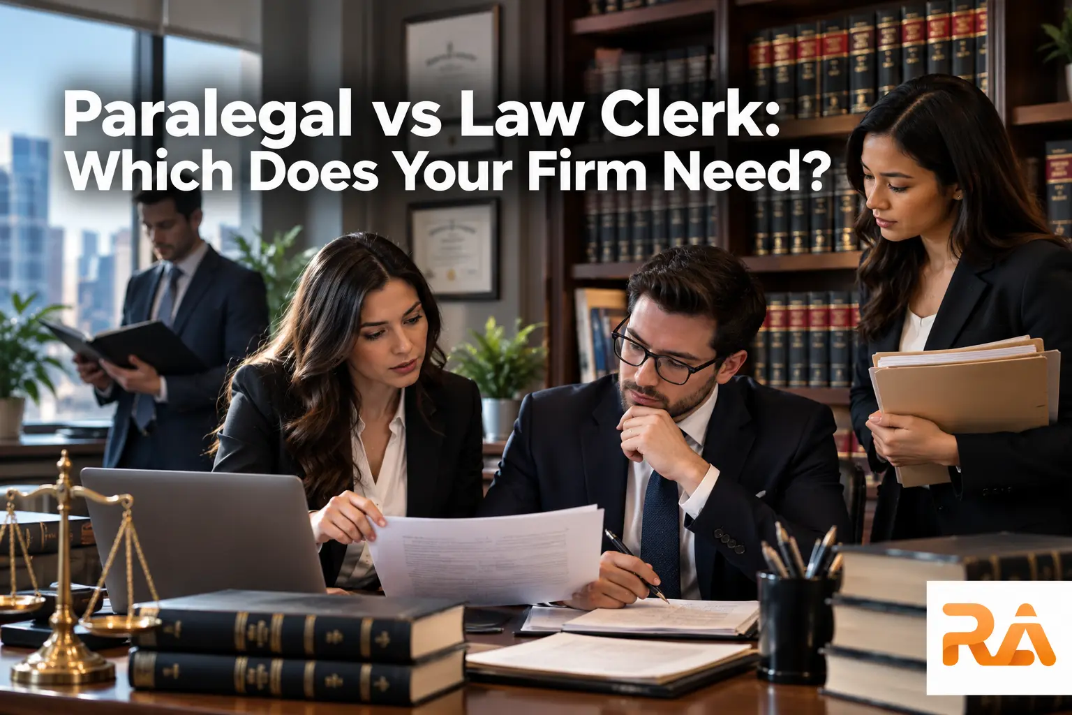 Paralegal vs Law Clerk: Which Does Your Firm Need?