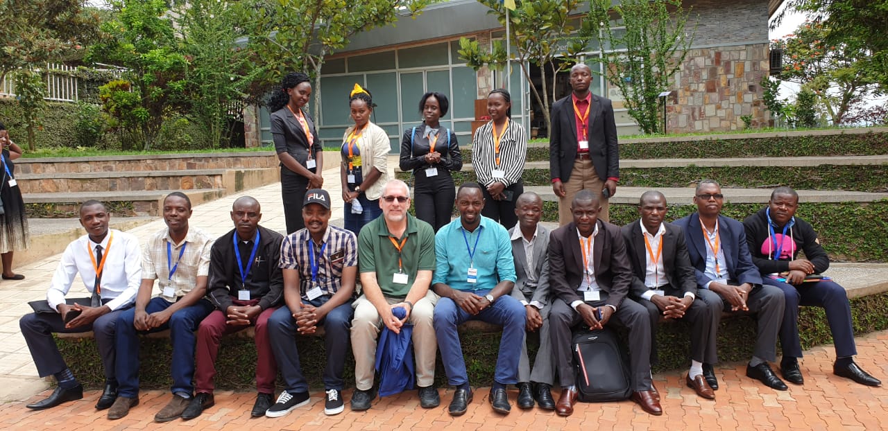 A group picture of the staff