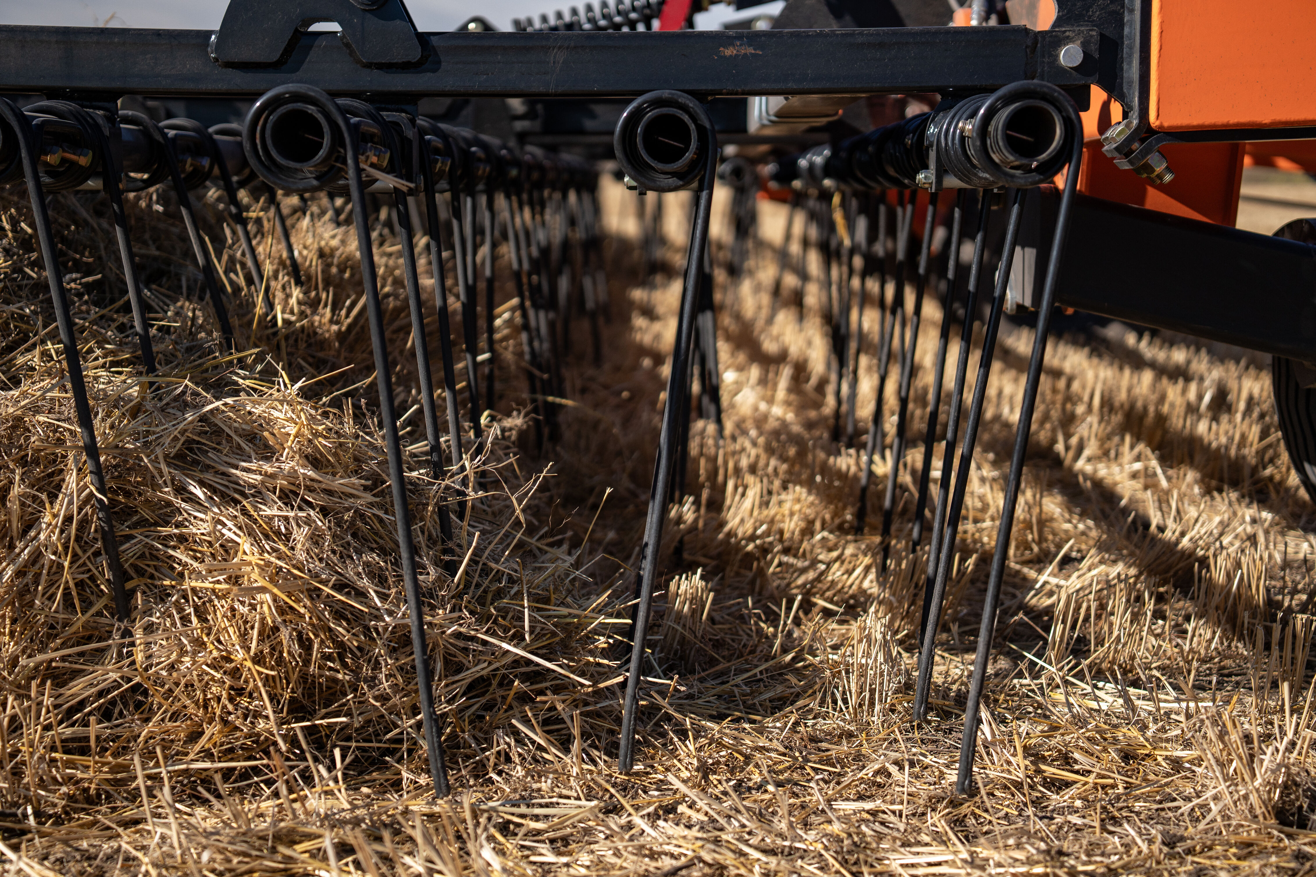 Harrow Folded from the side 