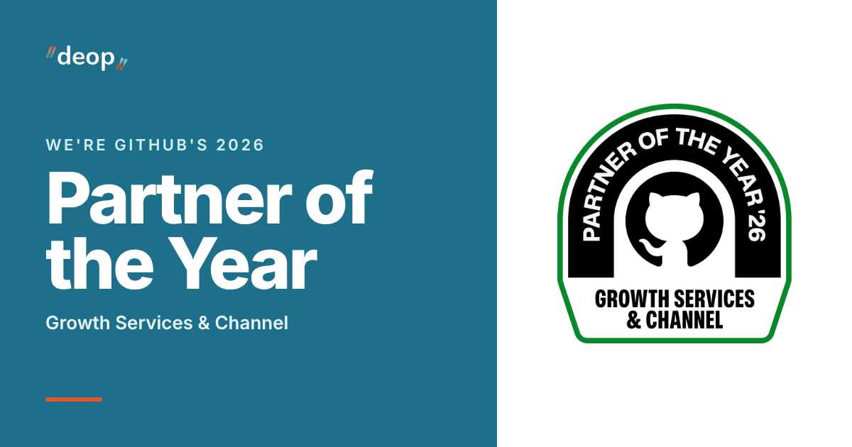 2026 GitHub Partner of the Year badge, Growth Services and Channel