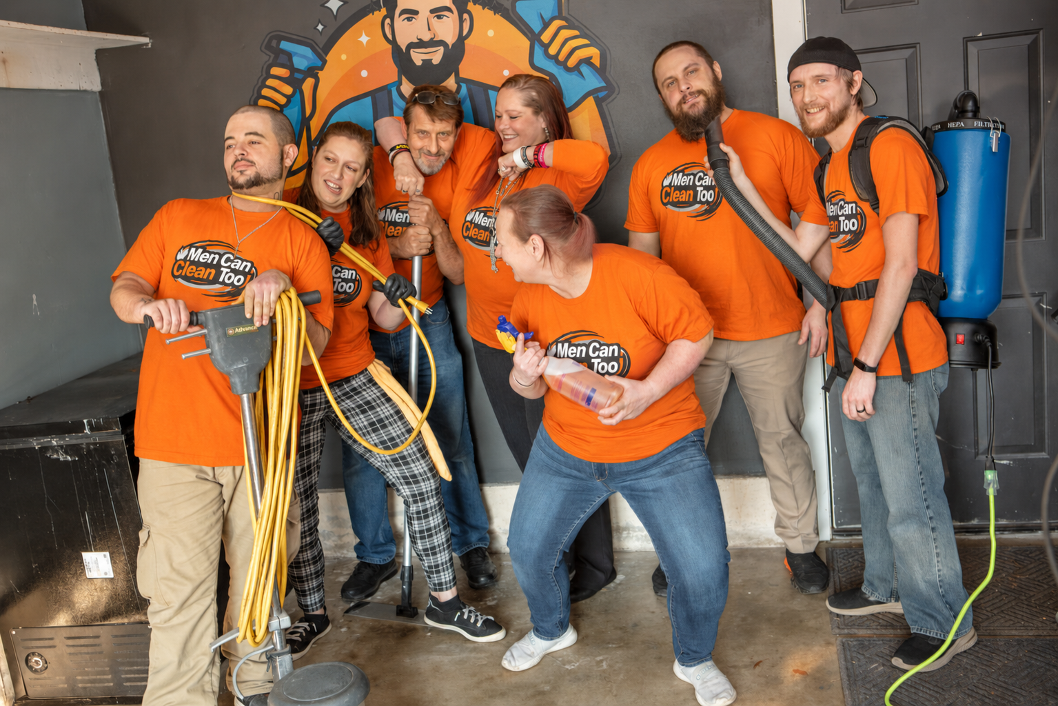 The Men Can Clean Too team in Springfield, MO