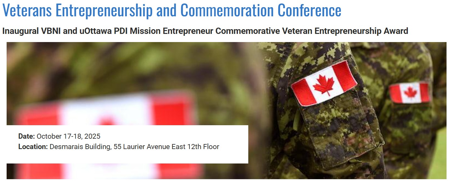 Veterans Entrepreneurship and Commemoration Conference