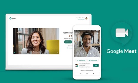 Google Meet videoconferencing tool