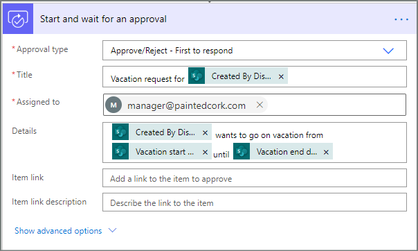 Create and test an approval workflow with Power Automate. - Power Automate | Microsoft Docs