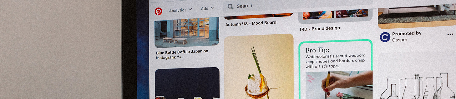 Using Pinterest to post professional photos of your brand story