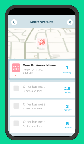 搜尋廣告位置將您的廣告放在搜尋結果的頂部