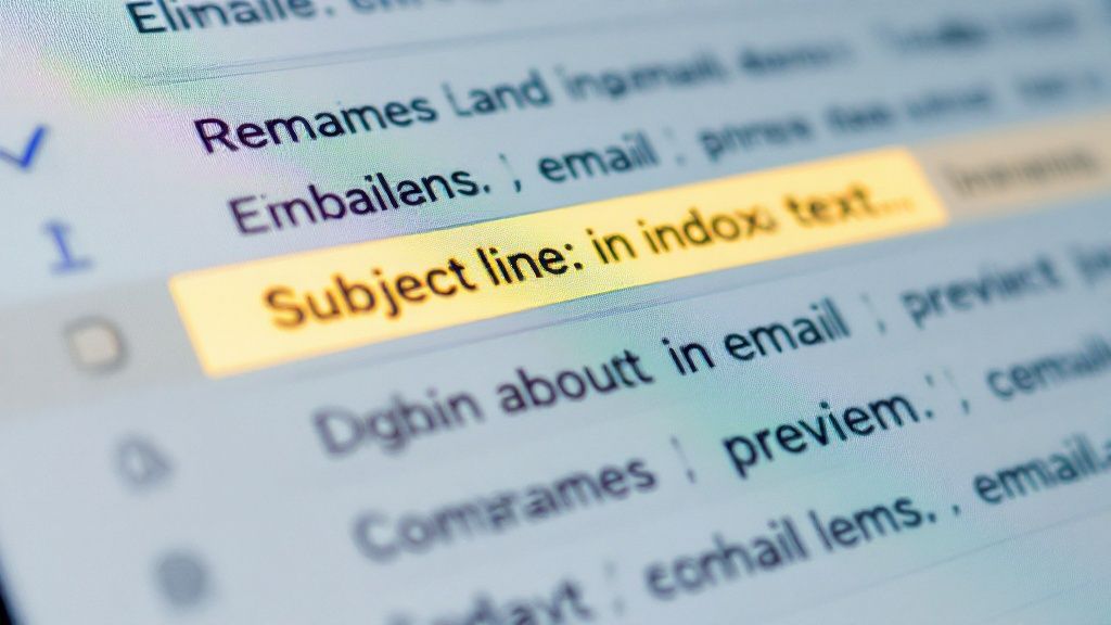 Compelling Subject Lines and Preview Text Optimization