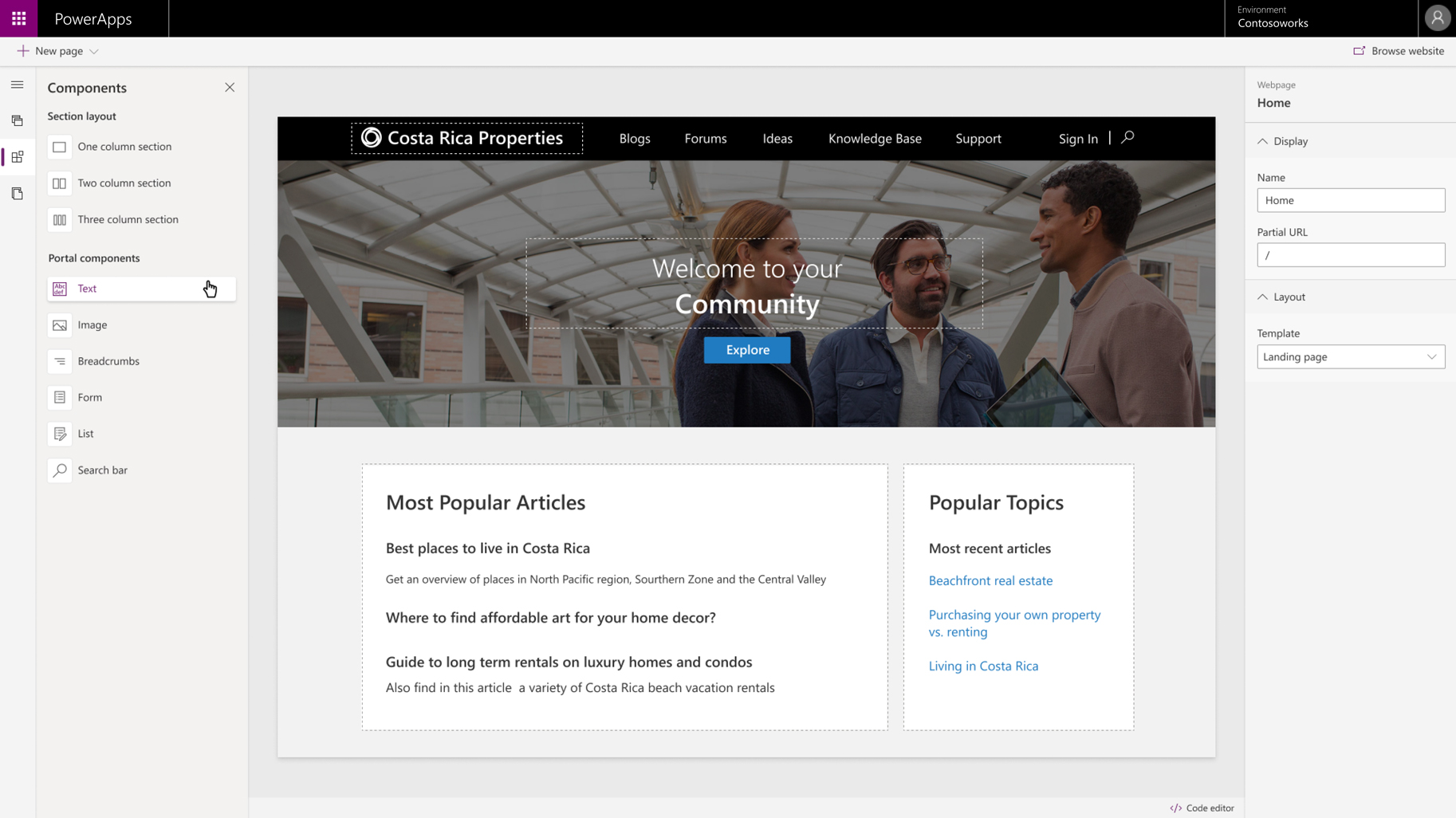 Portals – Low-Code App Portals | Microsoft Power Apps