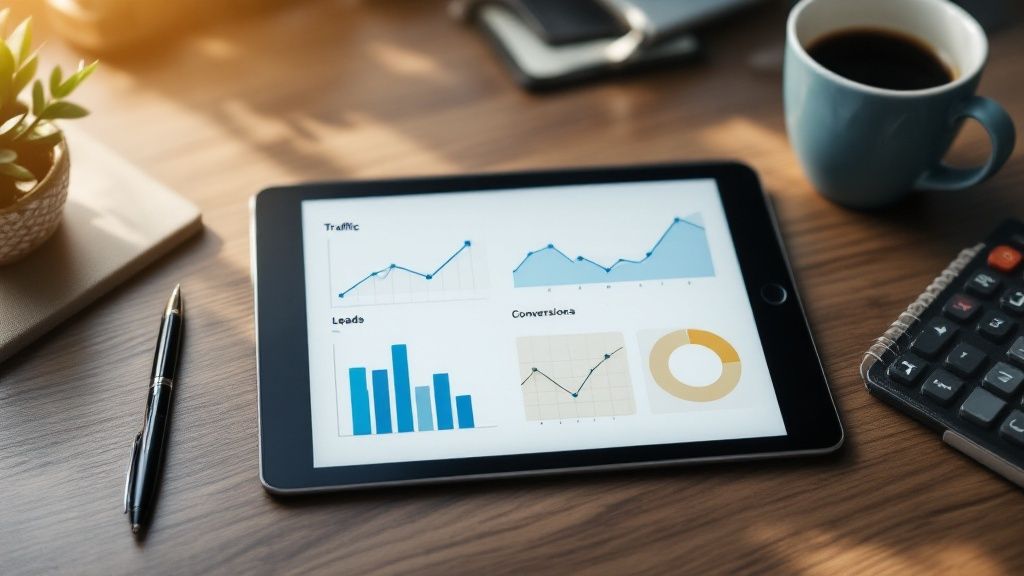 People collaborating on a demand generation marketing strategy