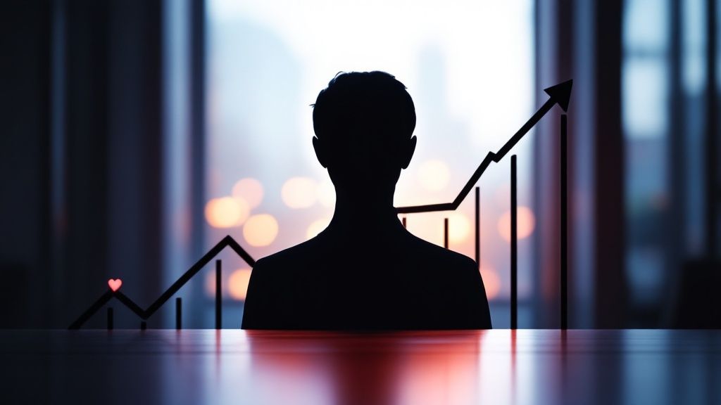 A person analyzing customer engagement data on a digital dashboard