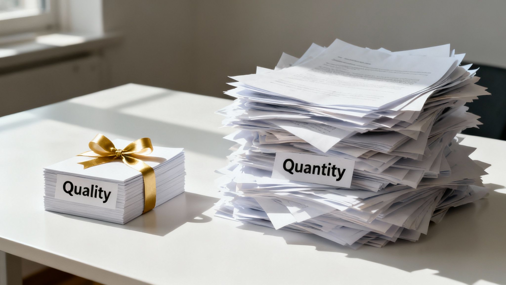 Develop a Documented Content Strategy