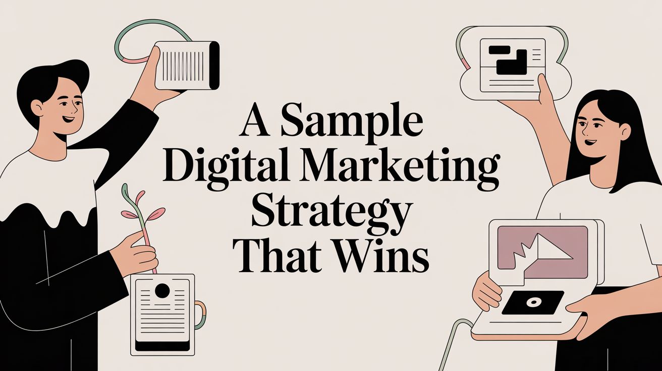A Sample Digital Marketing Strategy That Wins