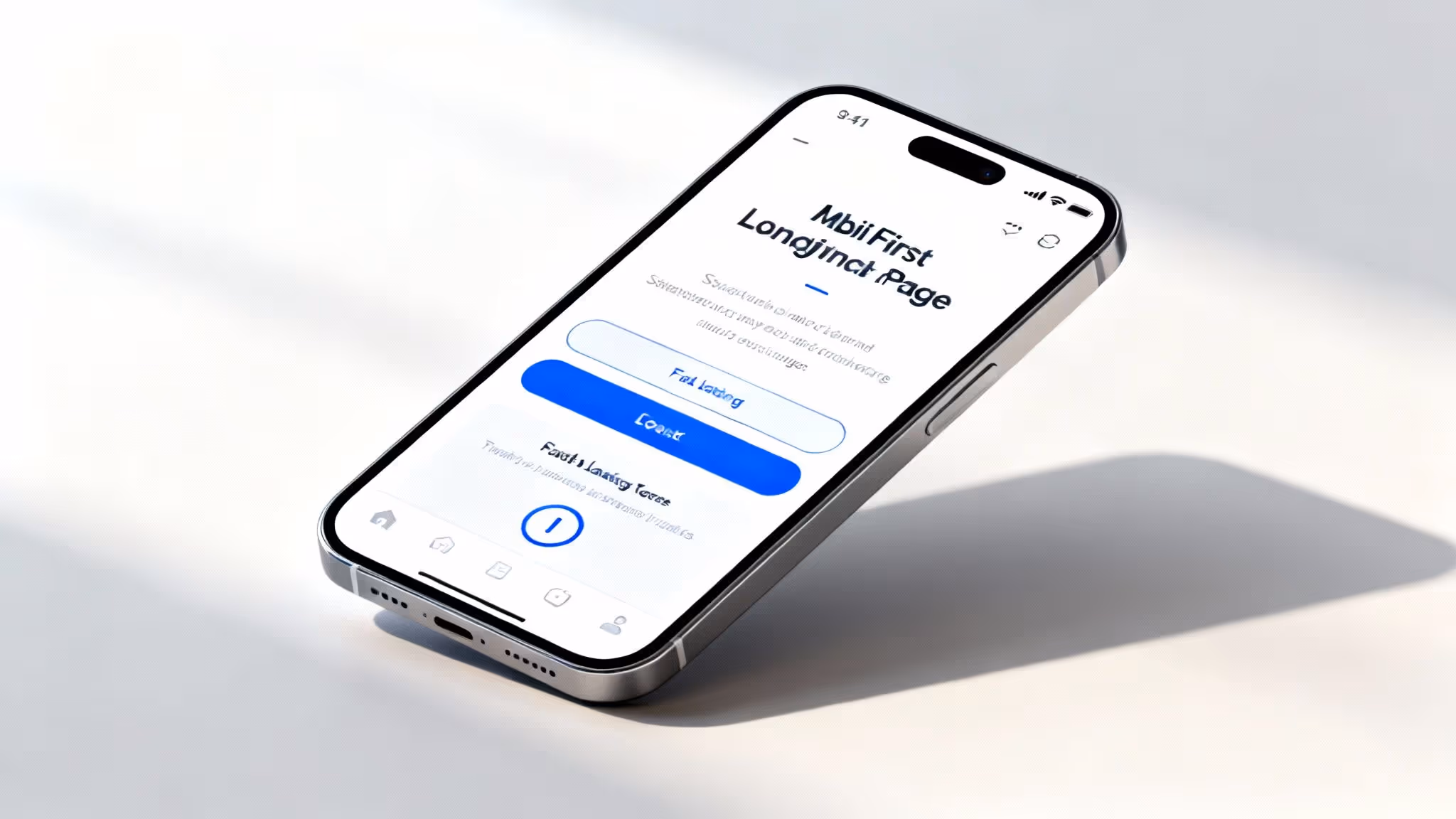 Mobile-First Responsive Design
