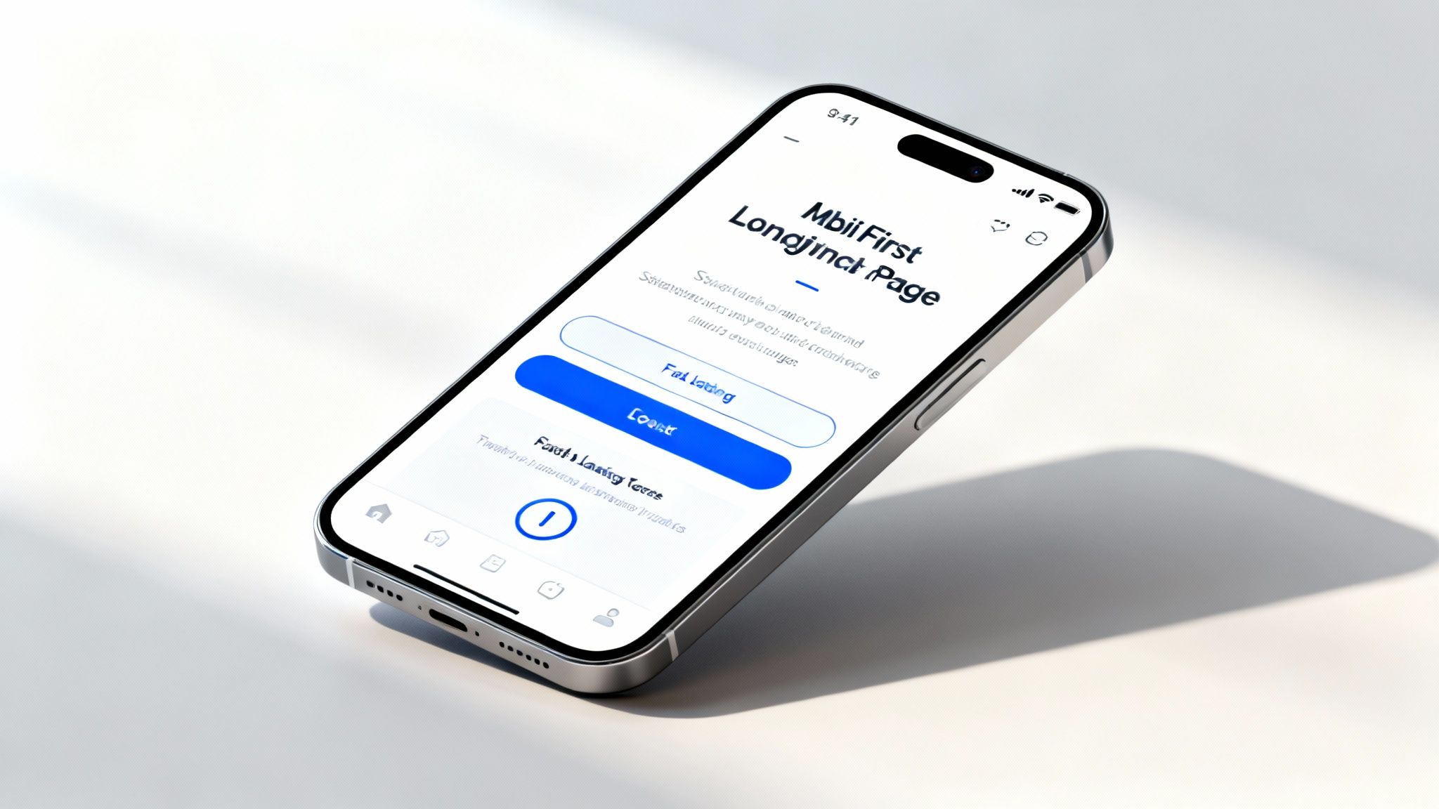 Mobile-First Responsive Design