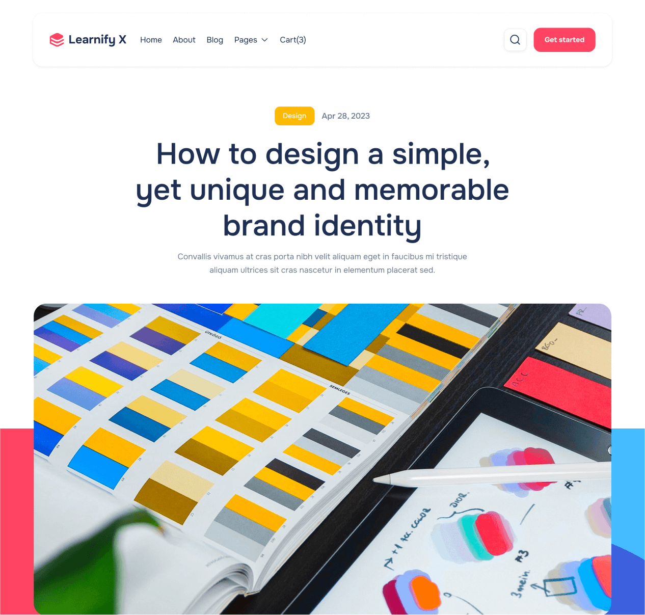 Learnify X - Blog Post page - Online Learning Education Webflow Template