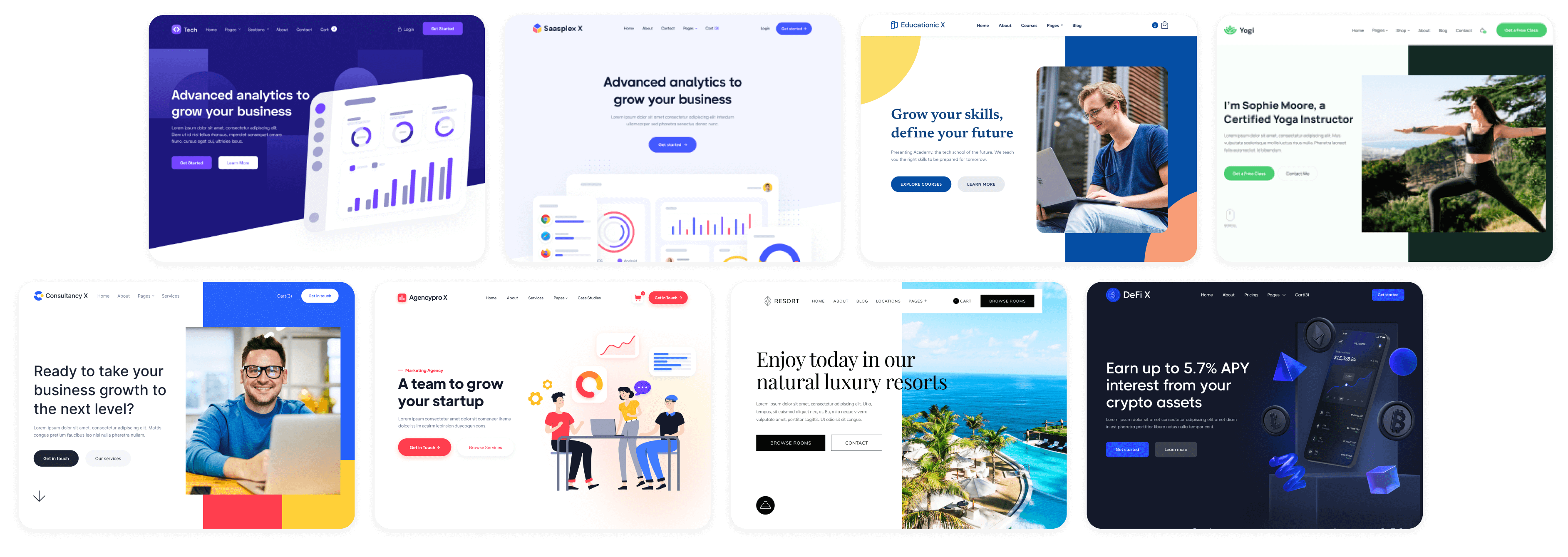 Learnify X - Browse all Templates - Online Learning Education Webflow Template