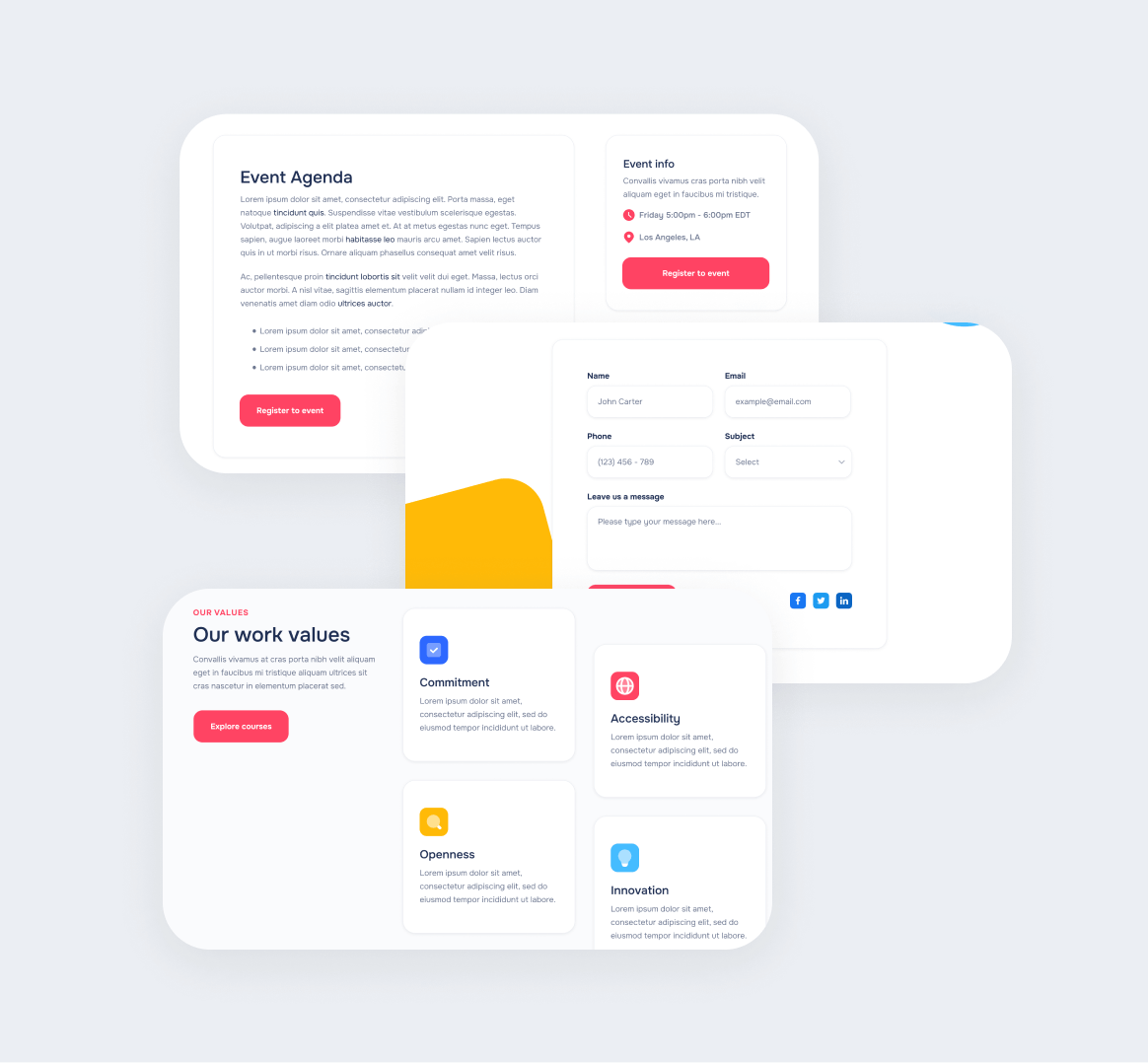 Learnify X -  35 Sections Included - Online Learning Education Webflow Template