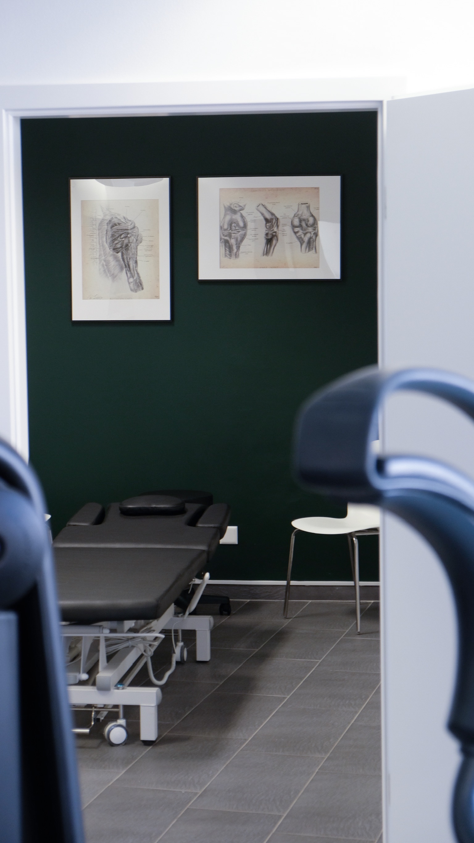 Behandlungsraum mint physio & fitness in St.Gallen