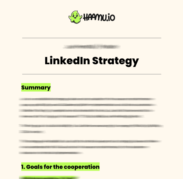 haamu strategy contents