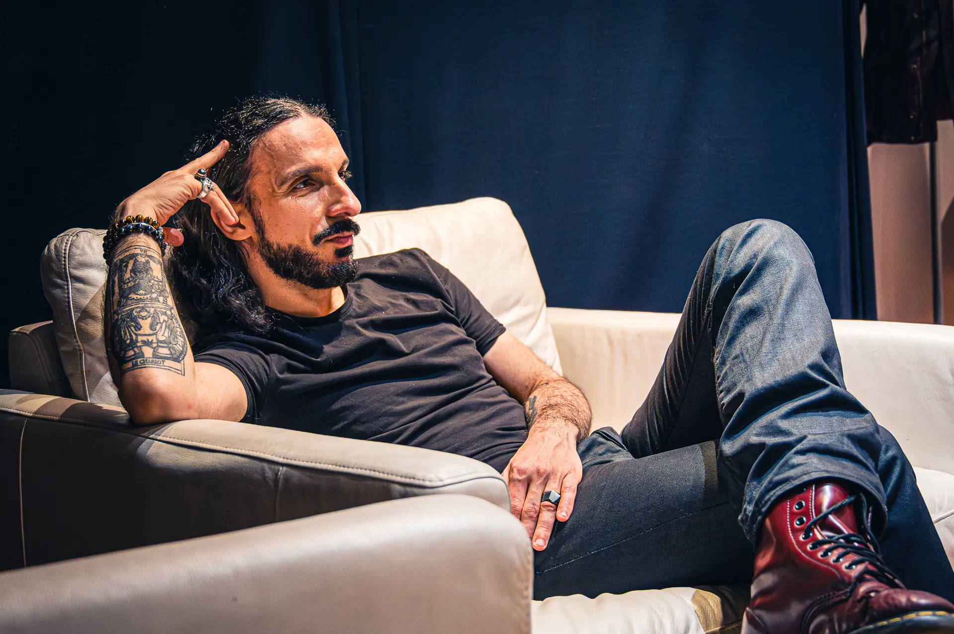 Photo en coulisses - Dedo - Le Silo - Tigery 2022