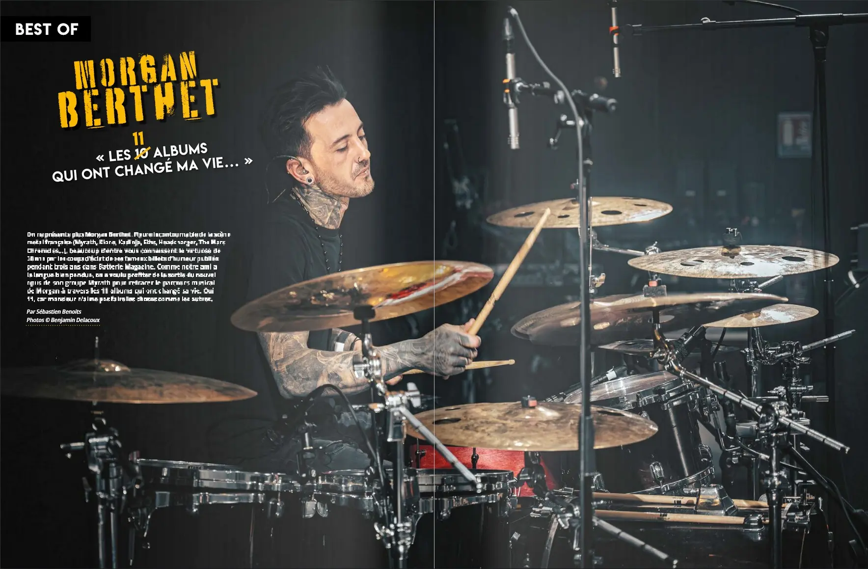 Coupure de magazine Batterie Magazine - Morgan Berthet - Klone