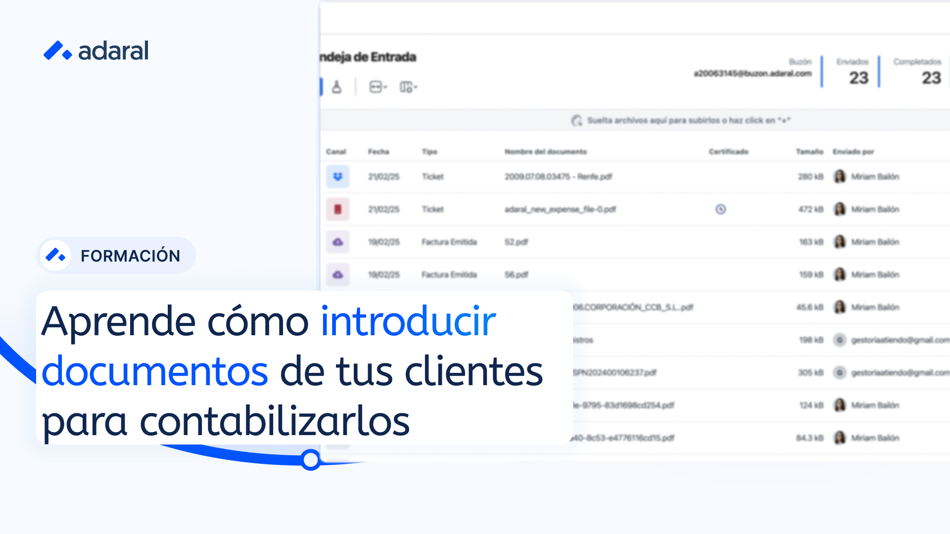 Introduce documentos