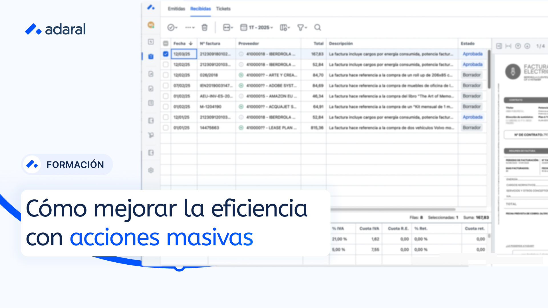 Acciones masivas