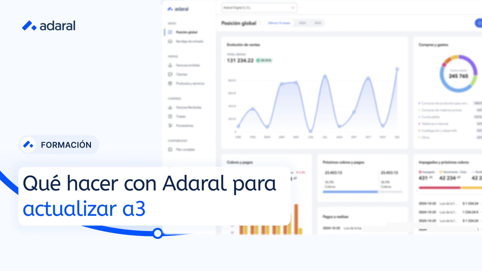 Instalar una actualización de a3