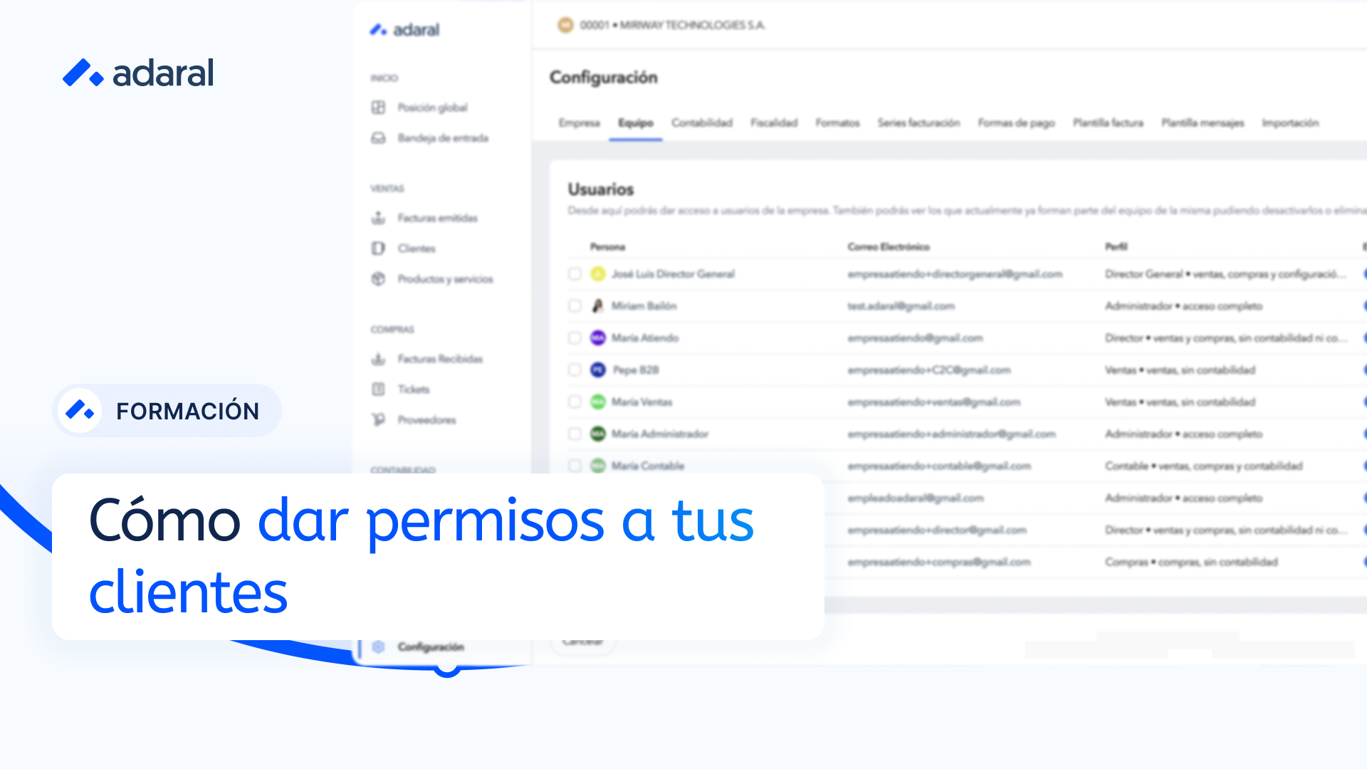 Invitar a clientes