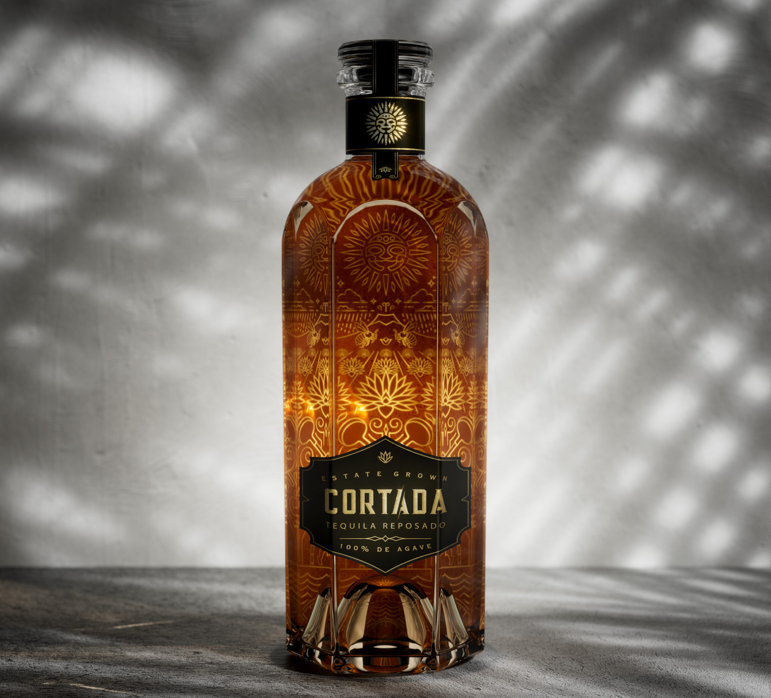 Tequila bottle
