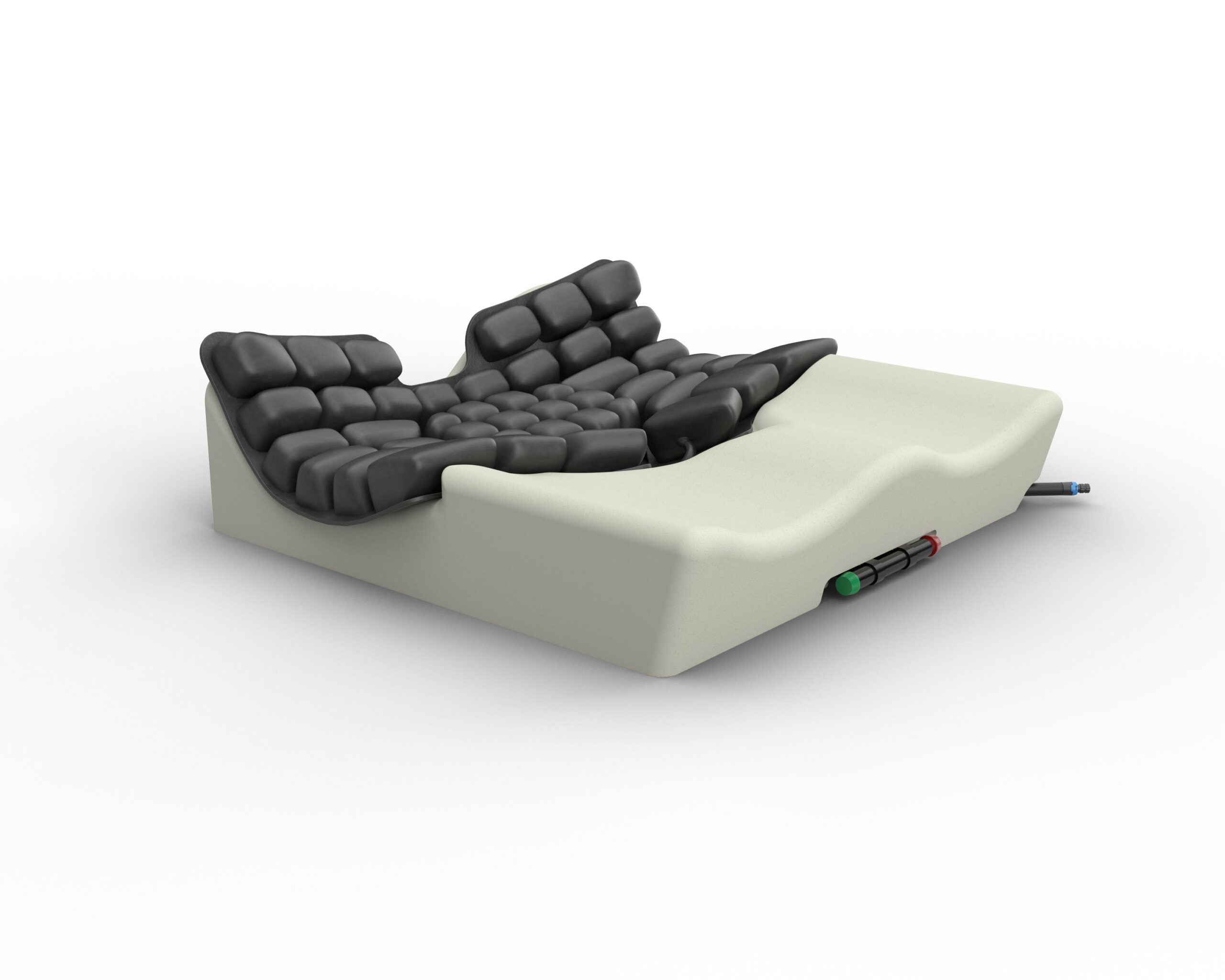 3D rendering of wheelchair cushion