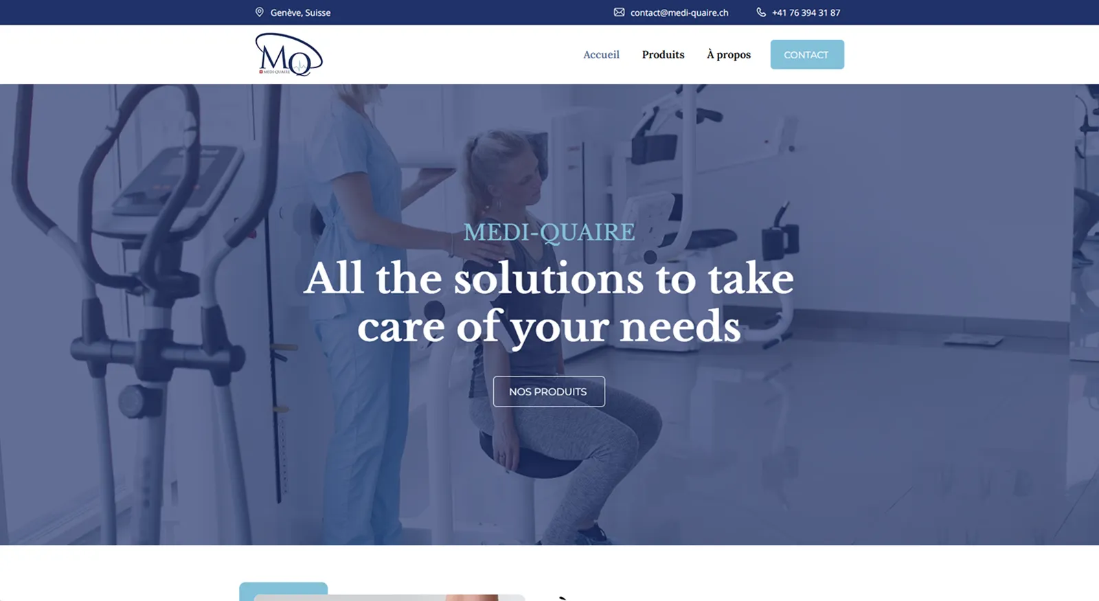 Logo Mediquaire, client Digispark