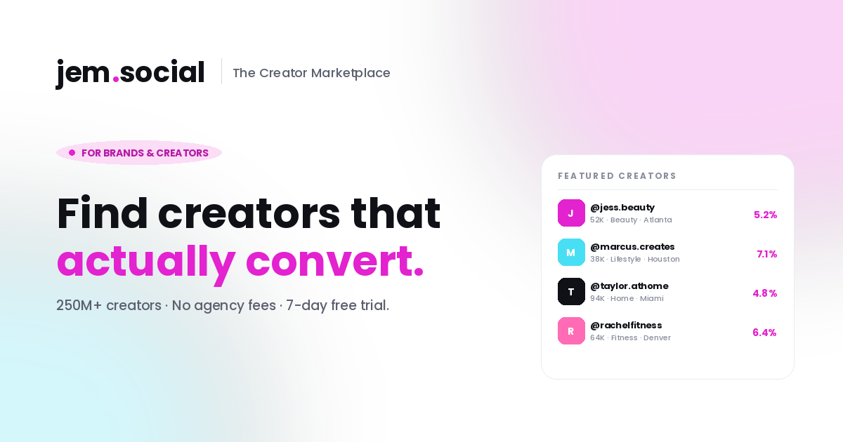 Jem App Preview