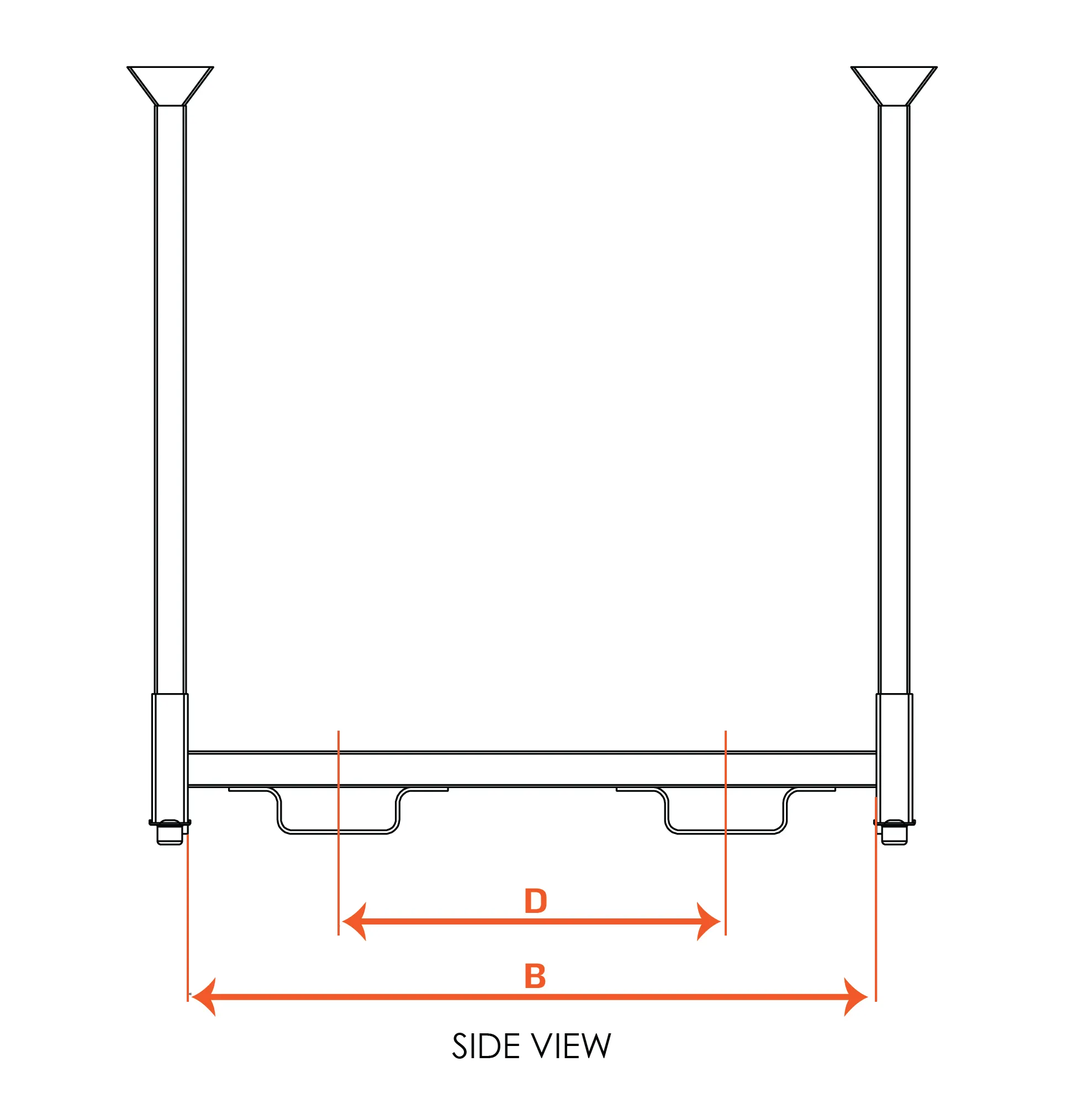 post rack side diagram