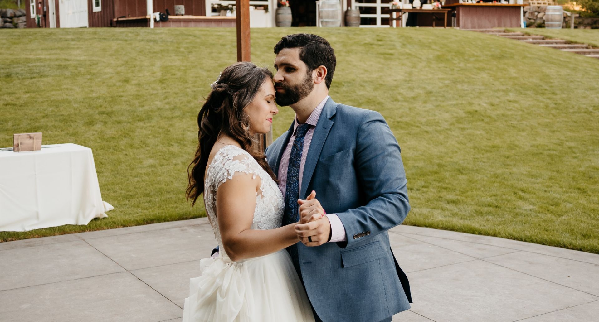 first dance at a wedding
