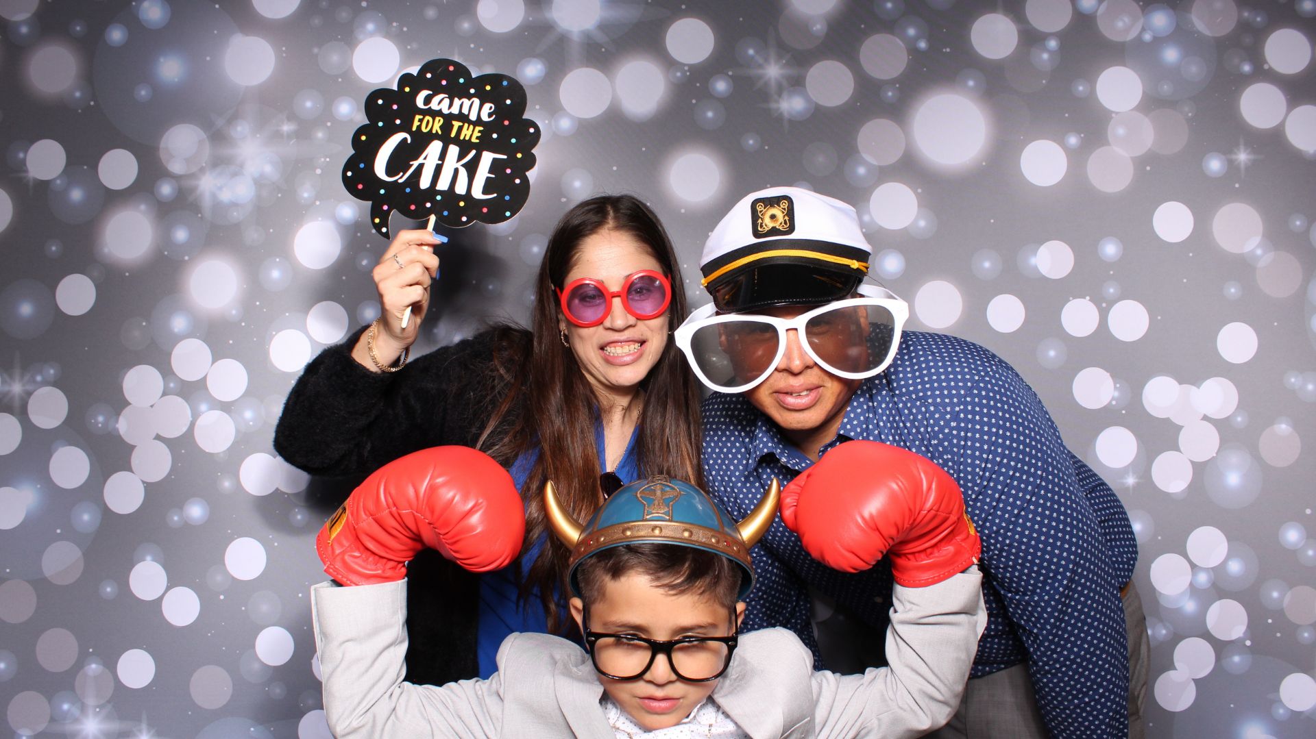 photo booth boxing glove props
