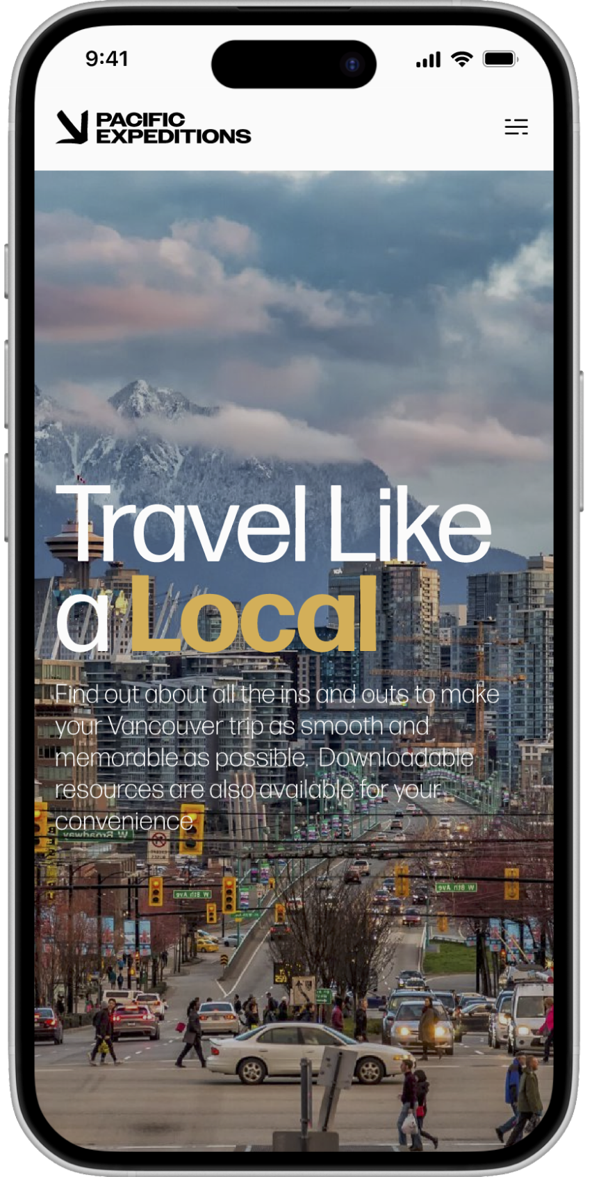 App screen: Explore