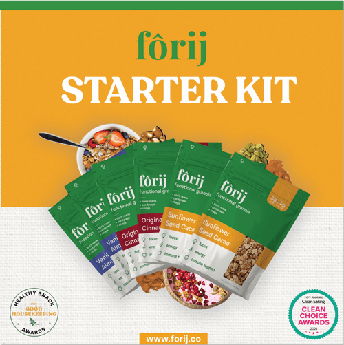 A sample graphic design asset made by Rads Media owner for Forij.