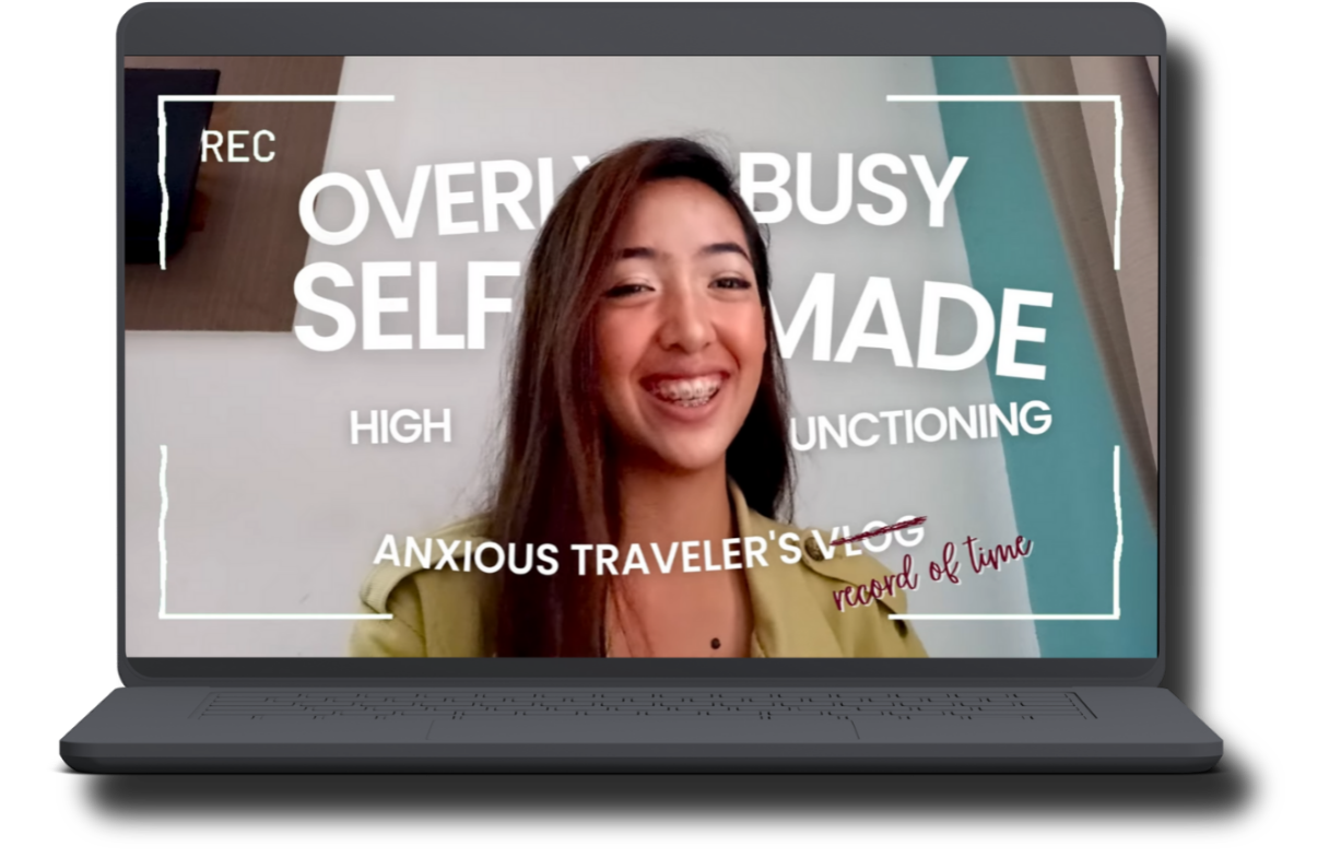 A laptop screen with a Youtube video thumbnail on it
