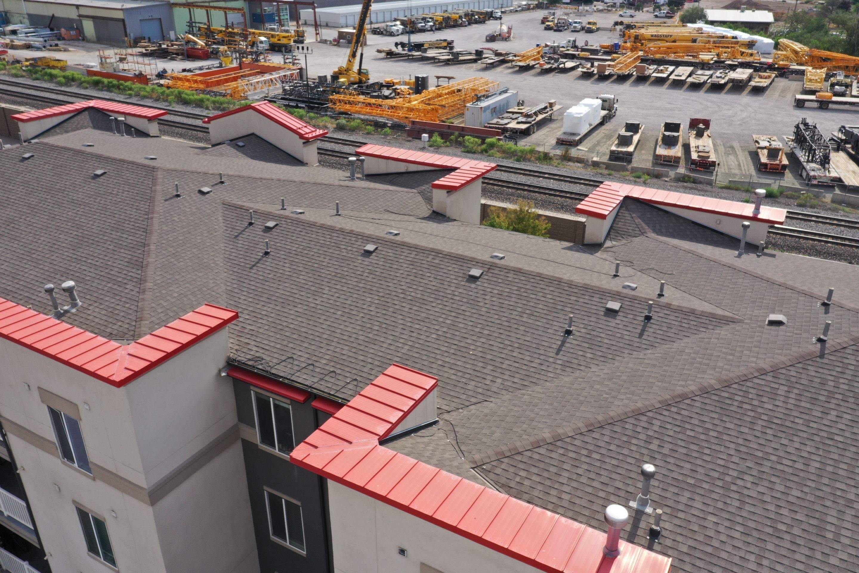 Avida Apartments, Salt Lake City, Utah: roof and exterior repairs by Apex Contracting