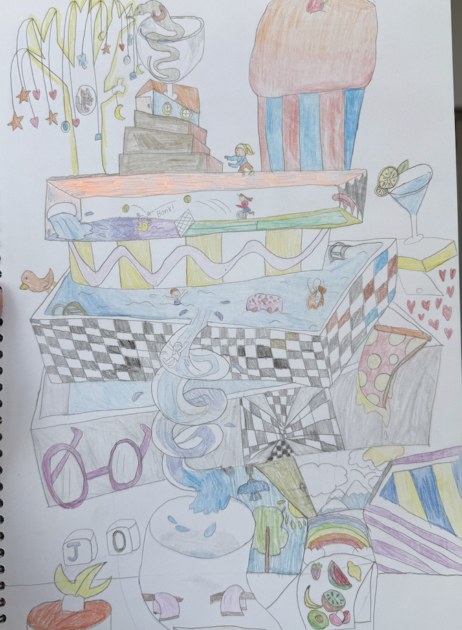 Student artwork by Annabeth